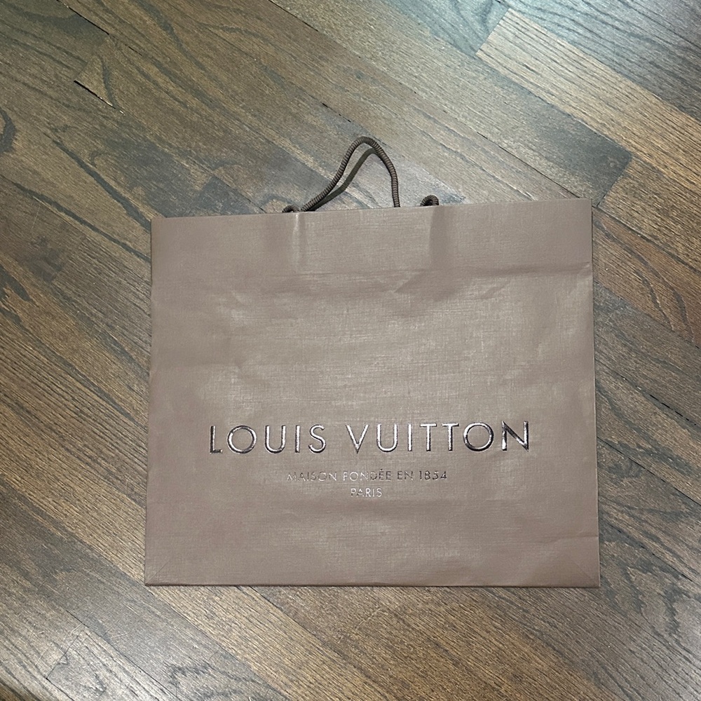 Louis Vuitton Tan Shopping Bag